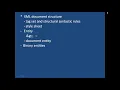 xml document structure