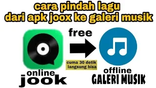 Download Cara Save lagu dari JOOX ke galeri musik hp kita MP3