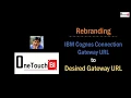 IBM Cognos 11 - Admin Rebranding IBM Cognos Gateway URL on Windows Platform OneTouchBI