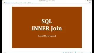 40 - SQL INNER Join