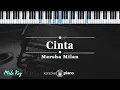 Download Lagu Cinta - Marsha Milan | KARAOKE PIANO - MALE KEY
