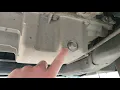 Chevrolet Captiva Oil Drain Plug Location