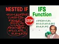 15 Stop Using Nested IFs Learn the Excel IFS Function Step-by-Step Tutorial