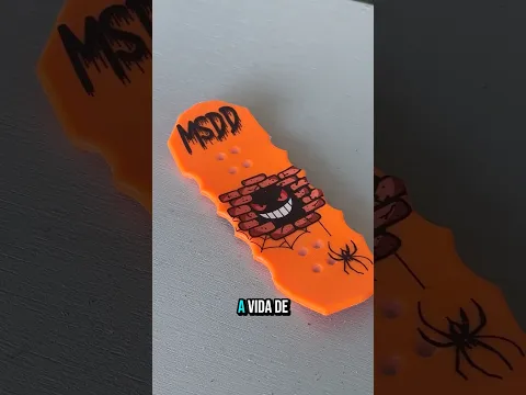 Duvido você achar um skate igual esse. 👀