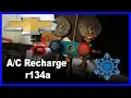 Chevy Traverse Recharge Tutorial Air Conditioning R134a