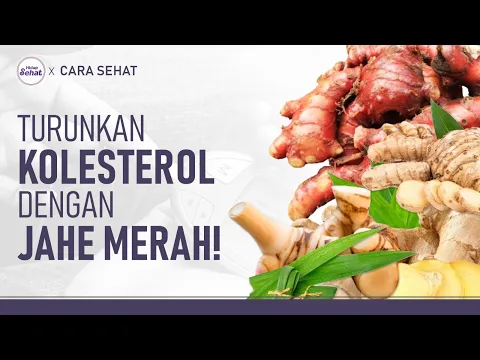 Cara Mengolah Jahe Merah untuk Kolesterol Hingga Rematik