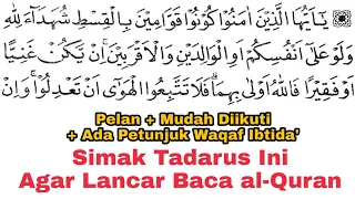 Download Tadarus Surat an-Nisa Ayat 135-147, Ada Tanda Warna Panjang \u0026 Dengung Agar Lancar Baca al-Quran MP3