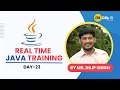JAVA Real Time Training - Day 23 Naming Conventions in Java By Dilip IT Academy
