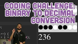 Coding Challenge Binary to Decimal Conversion