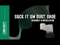 Onefinity CNC SUCKIT SM Spindle Mount Dust Shoe Assembly Installation
