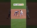 Is he safe?? 😅⚾️ #beisbol #mlblb #baseball #mlb #baseballszn #mets #sportsball #mlbbaseball #shorts