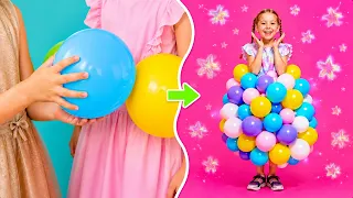 Balloon Adventures for Kids! 🎈 Colorful Hacks & Crafts to Try Together 🌈💖