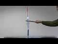 Swing-up and Control of Linear Triple Inverted Pendulum