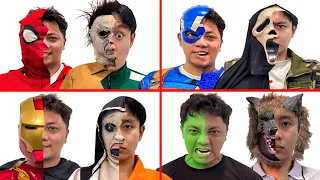 I Transform Into Superheroes and My Bro Transform Into Supervillains by GreenHero vs