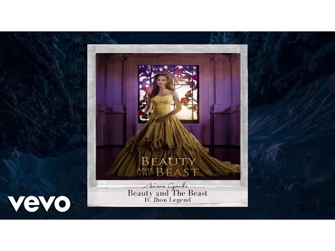 Download MP3 Ariana Grande ft. John Legend - Beauty and The Beast ( Official Audio )