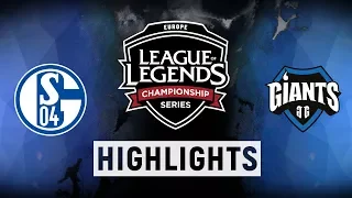 S04 vs  GIA   EU LCS Week 3 Day 2 Match Highlights Spring 2018