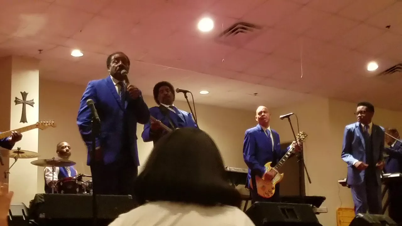 The Legendary Singing Star from Brooklyn N Y at the Anniversary of Ricky McDuffie and The Family(1)