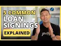 5 Most Common Loan Signings Explained Guide For Notary Signing Agents