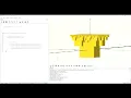 Quick recursion example in OpenScad