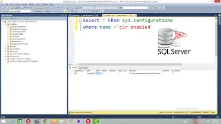 Sql Server How To Enable update clr enabled in sql server