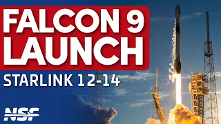 🚀SpaceX Falcon 9 Launches Starlink Group 12-14