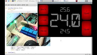 Heating Security Control Part 17 - Raspberry Pi coding python tkinter gui