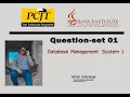 Question Set 01 Database Management System Java Institute