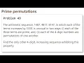 Project Euler Problem 49