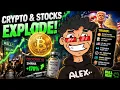 Crypto Stocks going parabolic - MRNA stock surges 200