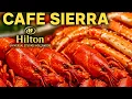 The Best Seafood Buffet in Los Angeles Cafe Sierra Hilton Universal Studios Review