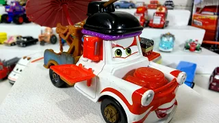 Disney Cars Collector with Hard to Find characters Tokyo Kabuki Mater!