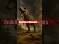 Evolution of Dinosaurs 🦖! In 60 seconds