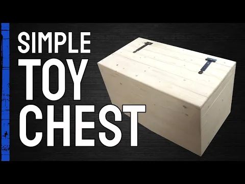 Download MP3 Toy Chest - 1 hour project - Woodworking #toy #chest #diy