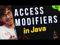 ACCESS MODIFIERS in Java Private Default access modifiers in Java Hindi