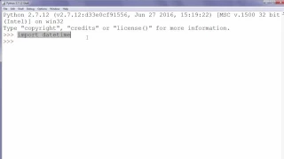 How to get Informations about current Year Month and Day in Python datetime module