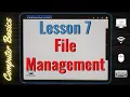 What is File Management Lesson 7 Computer Literacy