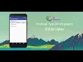 Android Studio Tutorial - SQLite Cipher
