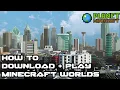 How to Minecraft maps using Planet Minecraft