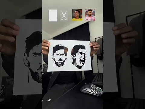 #ronaldo #messi #footballplayer #drawing #amazing #respect #youtubeshorts