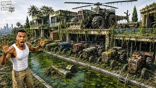 Franklin Discovers Hidden Tractors in Strange Places in GTA 5