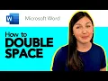 Microsoft Word How to Double Space