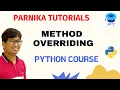 L 67 METHOD OVERRIDING IN PYTHON PYTHON COURSE