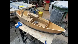 Starting the Interior – 1/5 Scale Model.