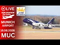 LIVE MUNICH AIRPORT HEAVY SUNDAY ACTION - PLANE SPOTTING LIVESTREAM