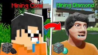 SETIAP AKU MINING ORE, MINECRAFTKU  BERTAMBAH REALISTIC!