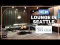 New Delta Sky Club in Seattle Full Tour Airport Lounge Tour