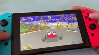 Virtua Racing - Nintendo Switch - SEGA Ages - Handheld Gameplay