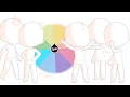 CHAOTIC BESTIES Spin the Wheel OC Challenge BIG Friend Group Gacha Club