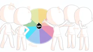 CHAOTIC BESTIES Spin the Wheel OC Challenge BIG Friend Group Gacha Club