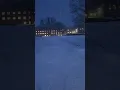 Happening now snowing again in the seminary